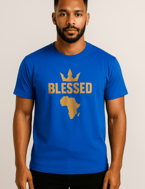 T Shirt Round Neck - Blessed