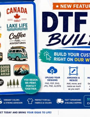 Custom DTF Gang Sheet - Build Your Own